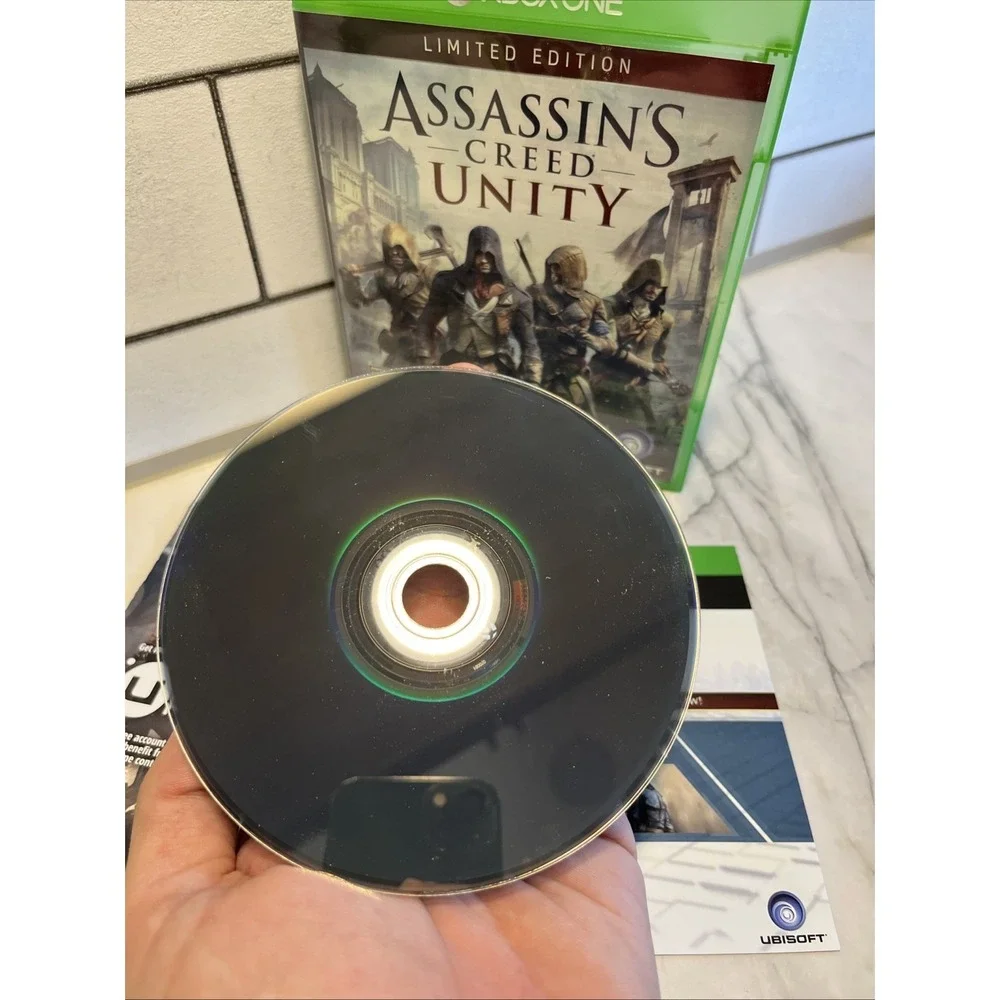 Assassins Creed Unity Limited Edition Microsoft Xbox 1 CIB Tested Fast Shipping